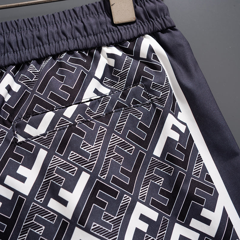 Men's printed shorts-100