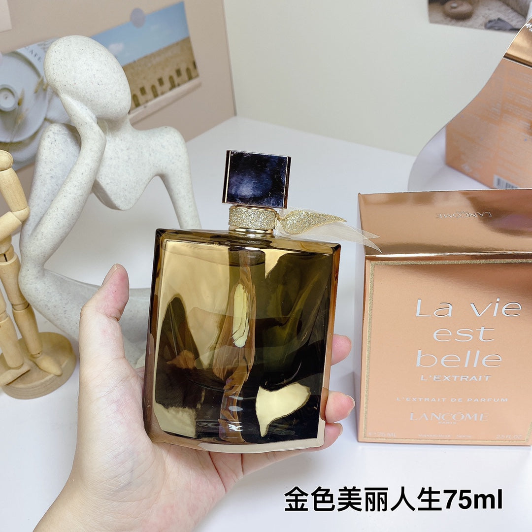 Limited edition golden fragrance version of beautiful life for women 75ml