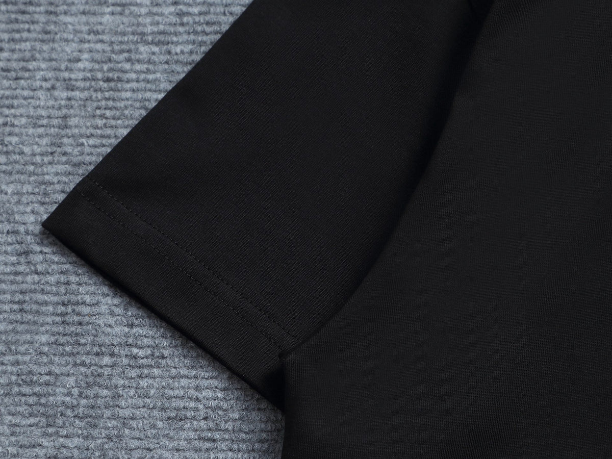 Alphabet Graffiti Splash Ink T shirt-2001