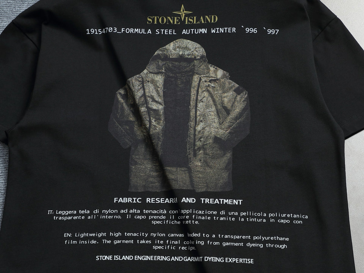 Alphabet Graffiti Splash Ink T shirt-2001