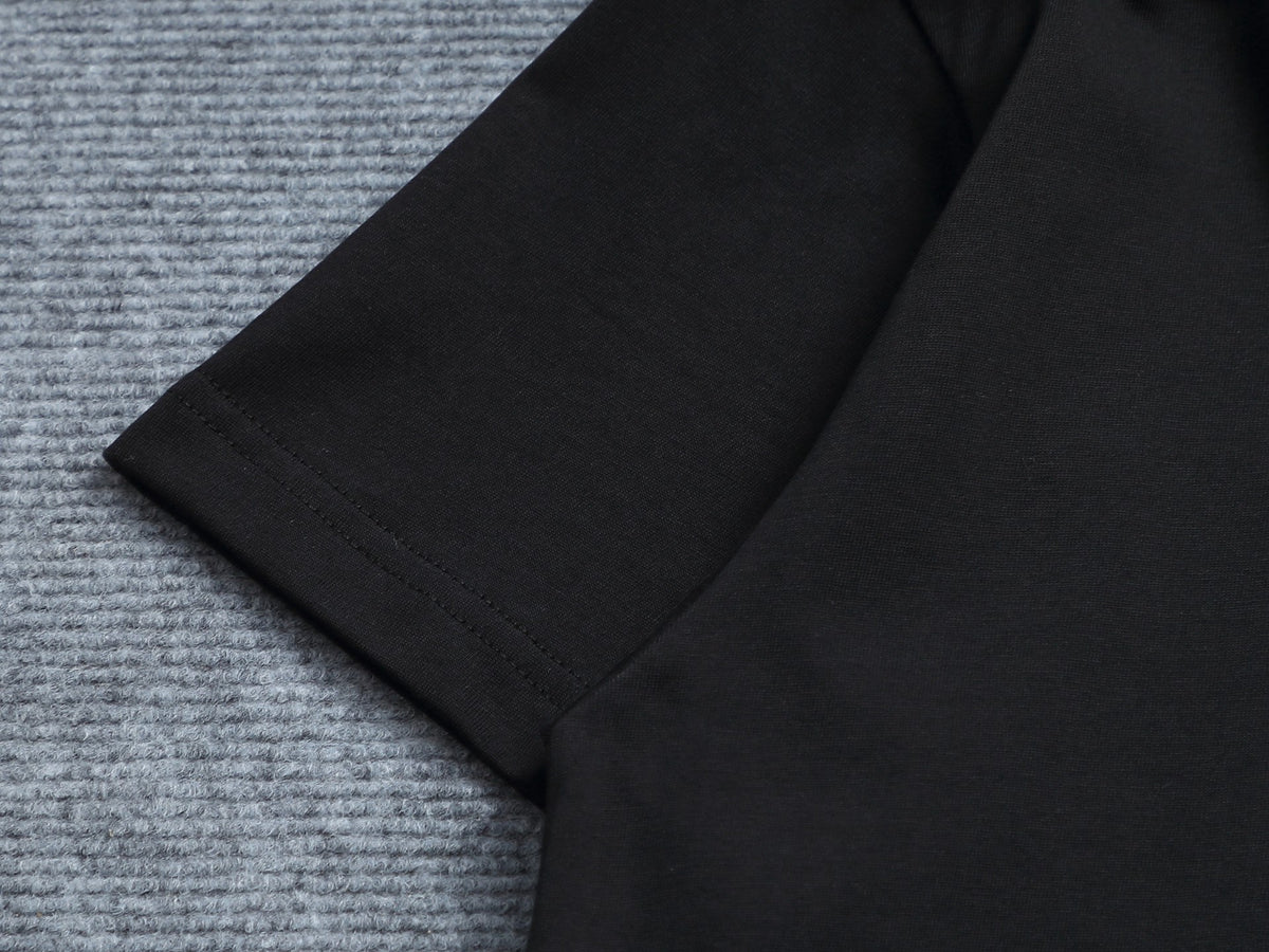 Alphabet Graffiti Splash Ink T shirt-2002