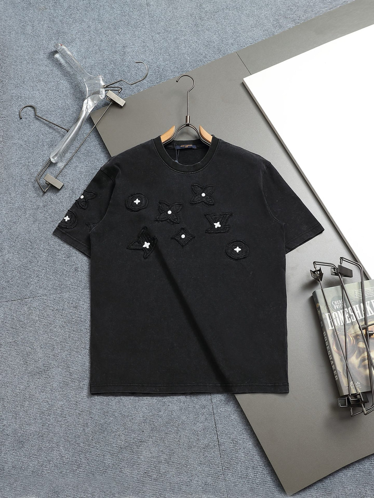 Alphabet Graffiti Splash Ink T shirt-2017