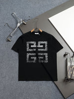 Alphabet Graffiti Splash Ink T shirt-2027