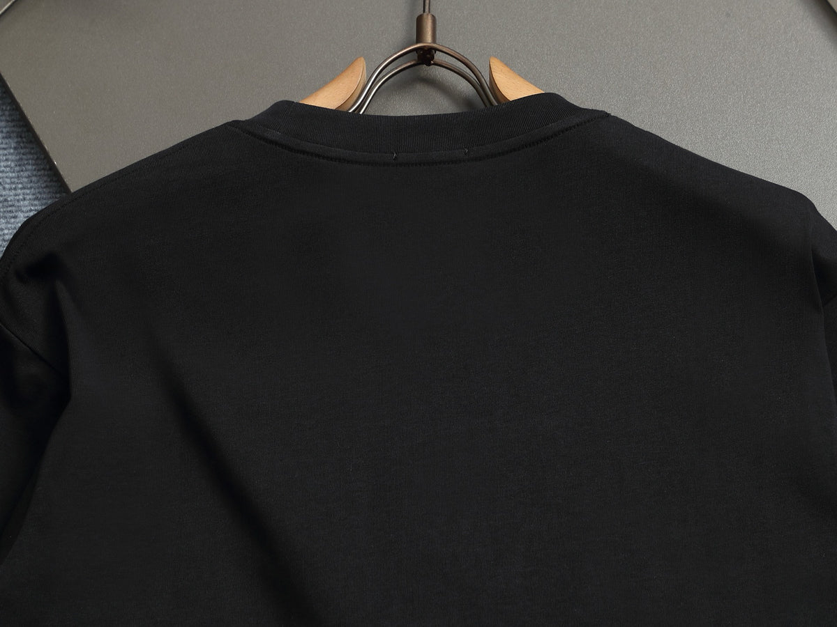 Alphabet Graffiti Splash Ink T shirt-2029