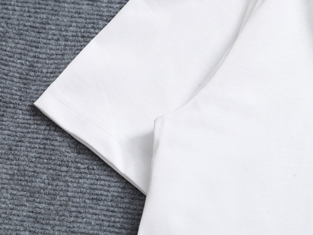 Alphabet Graffiti Splash Ink T shirt-2029