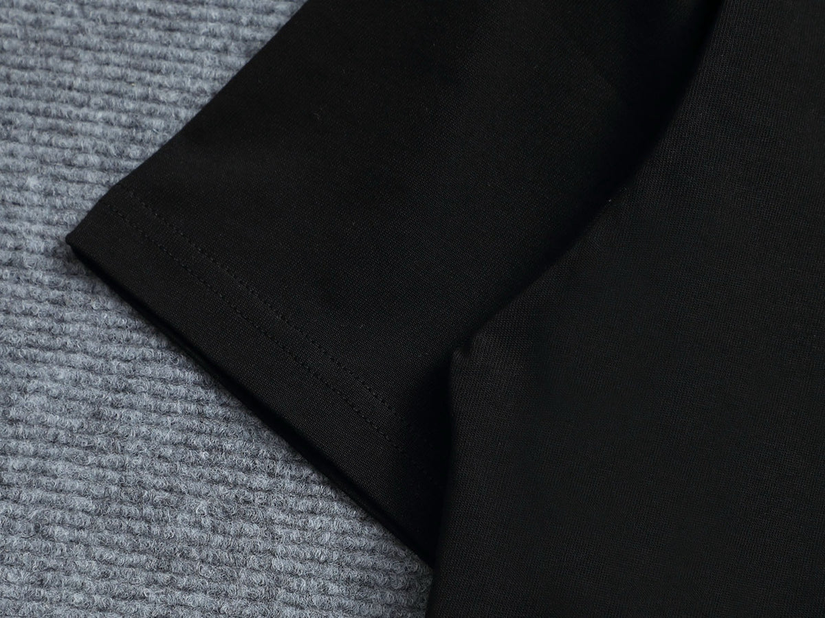 Alphabet Graffiti Splash Ink T shirt-2034