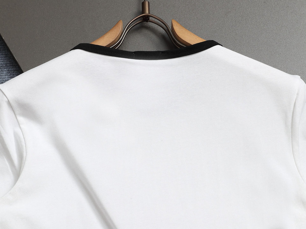 Alphabet Graffiti Splash Ink T shirt-2035