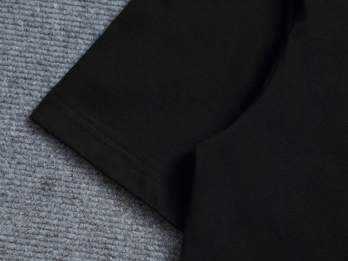 Alphabet Graffiti Splash Ink T shirt-2037