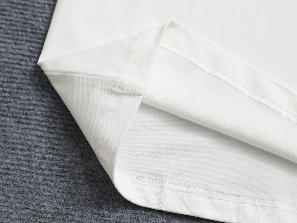 Alphabet Graffiti Splash Ink T shirt-2038