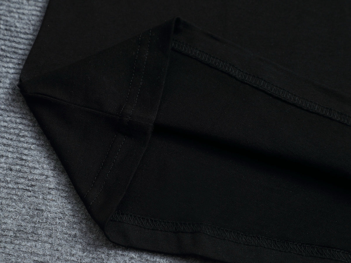 Alphabet Graffiti Splash Ink T shirt-2038