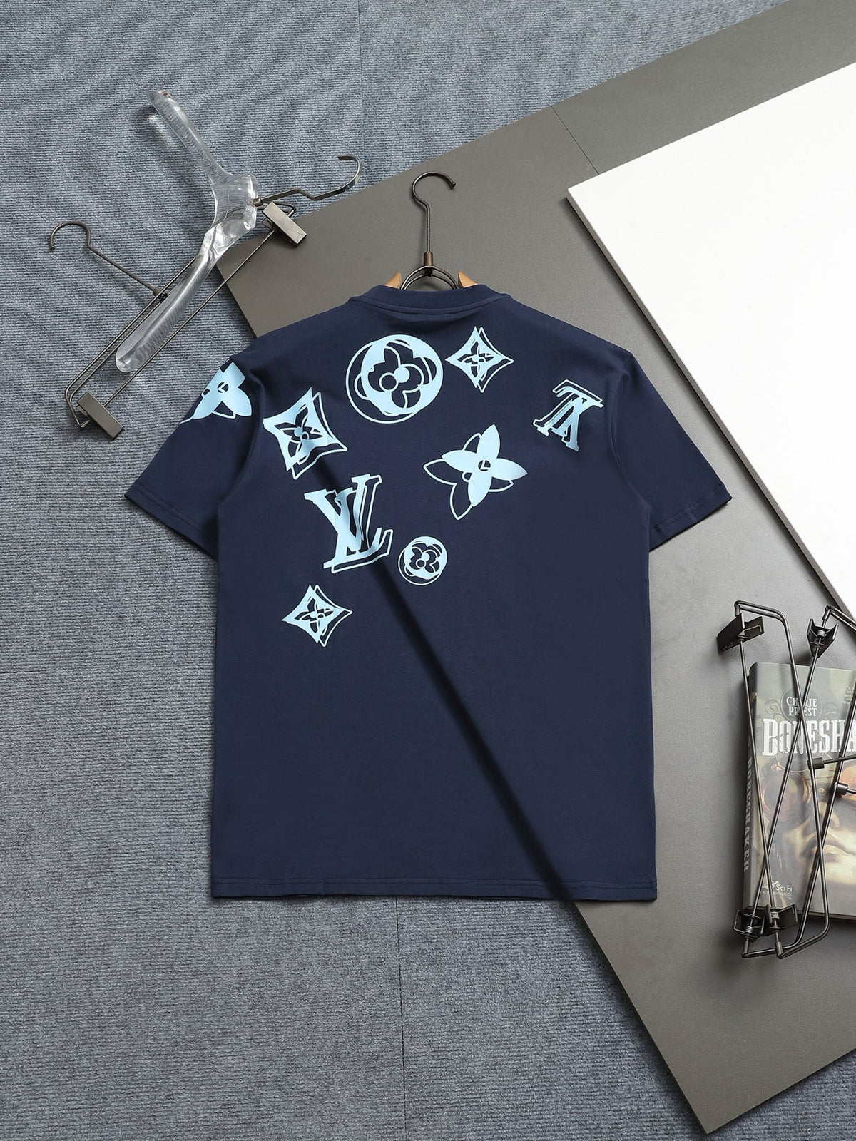 Alphabet Graffiti Splash Ink T shirt-2039