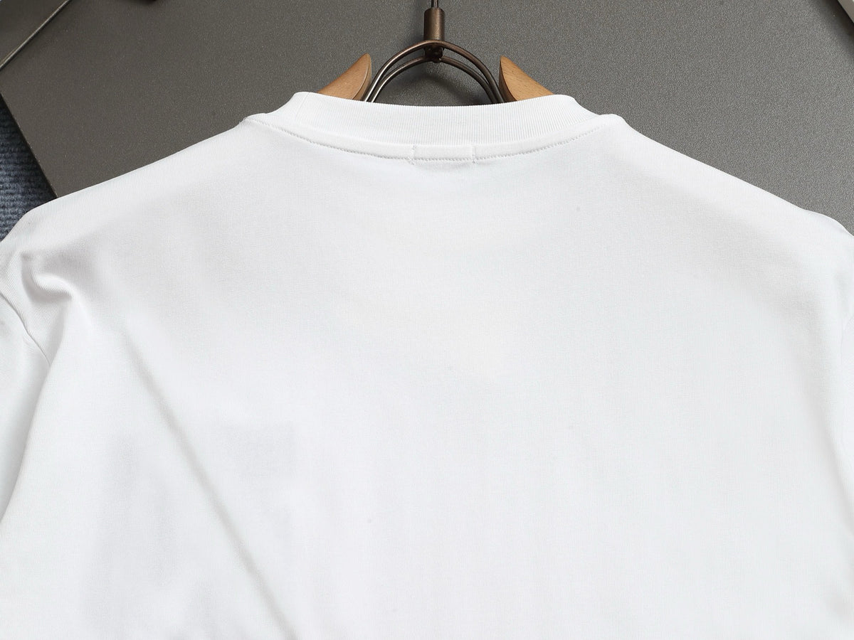 Alphabet Graffiti Splash Ink T shirt-2042