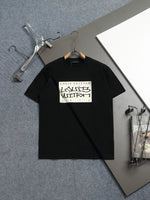 Alphabet Graffiti Splash Ink T shirt-2046