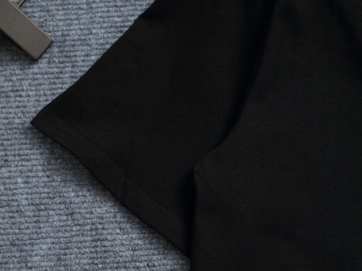 Alphabet Graffiti Splash Ink T shirt-2048