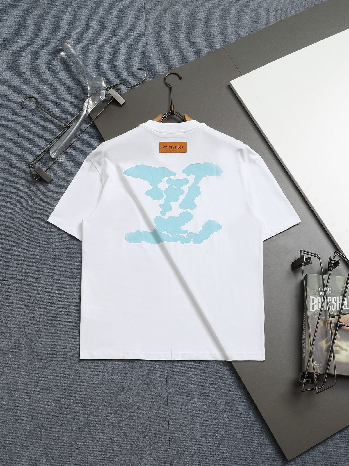 Alphabet Graffiti Splash Ink T shirt-2049