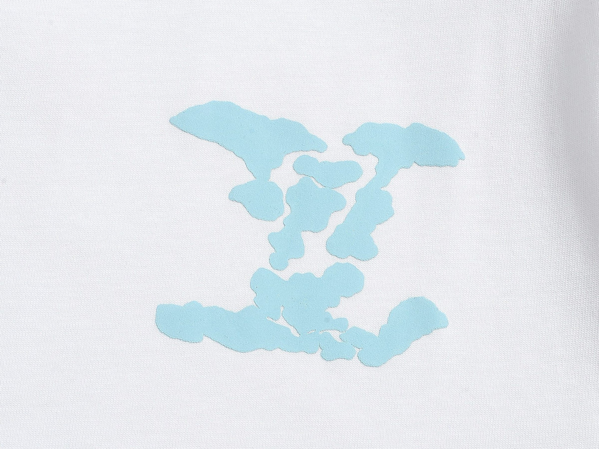 Alphabet Graffiti Splash Ink T shirt-2049