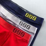 Men's Premium Cotton Boxer Briefs (3-Pack)-2