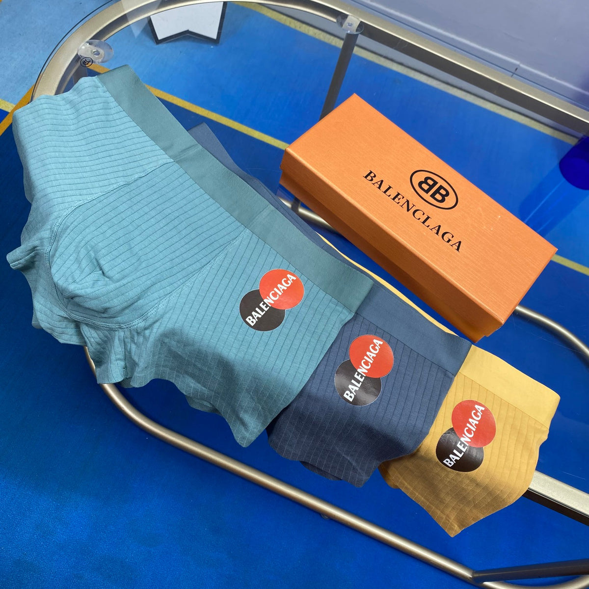 Men's Premium Cotton Boxer Briefs (3-Pack)-5