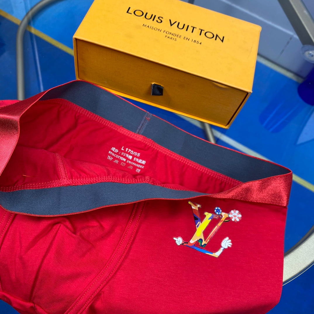 Men's Premium Cotton Boxer Briefs (3-Pack)-7