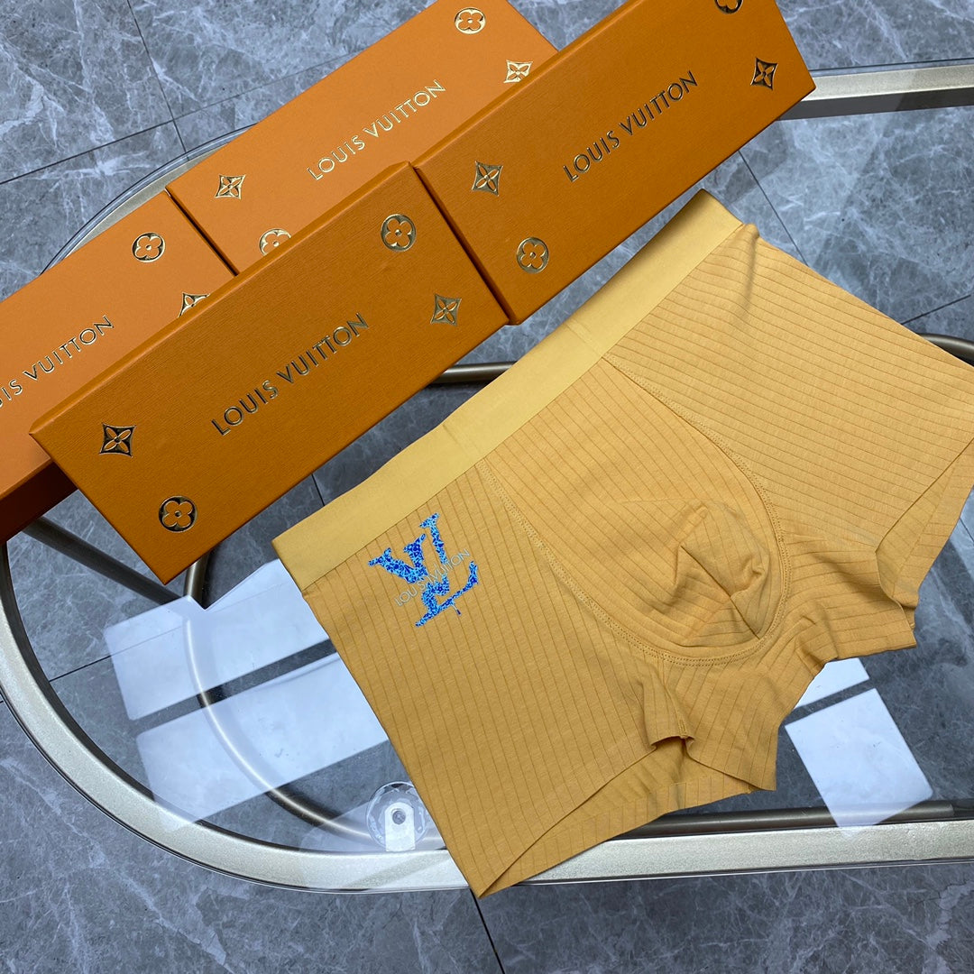 Men's Premium Cotton Boxer Briefs (3-Pack)-9