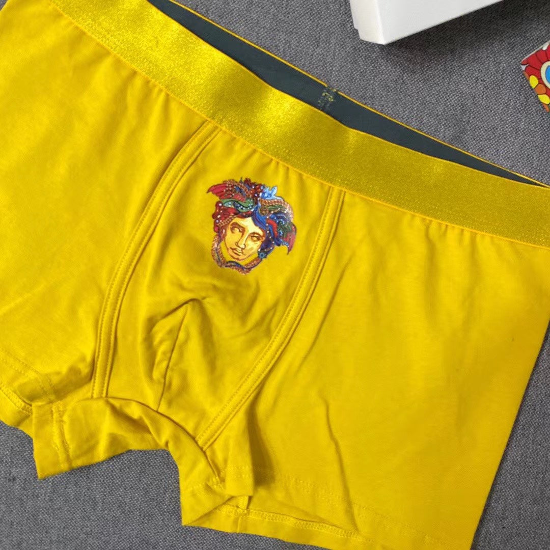 Men's Premium Cotton Boxer Briefs (3-Pack)-10