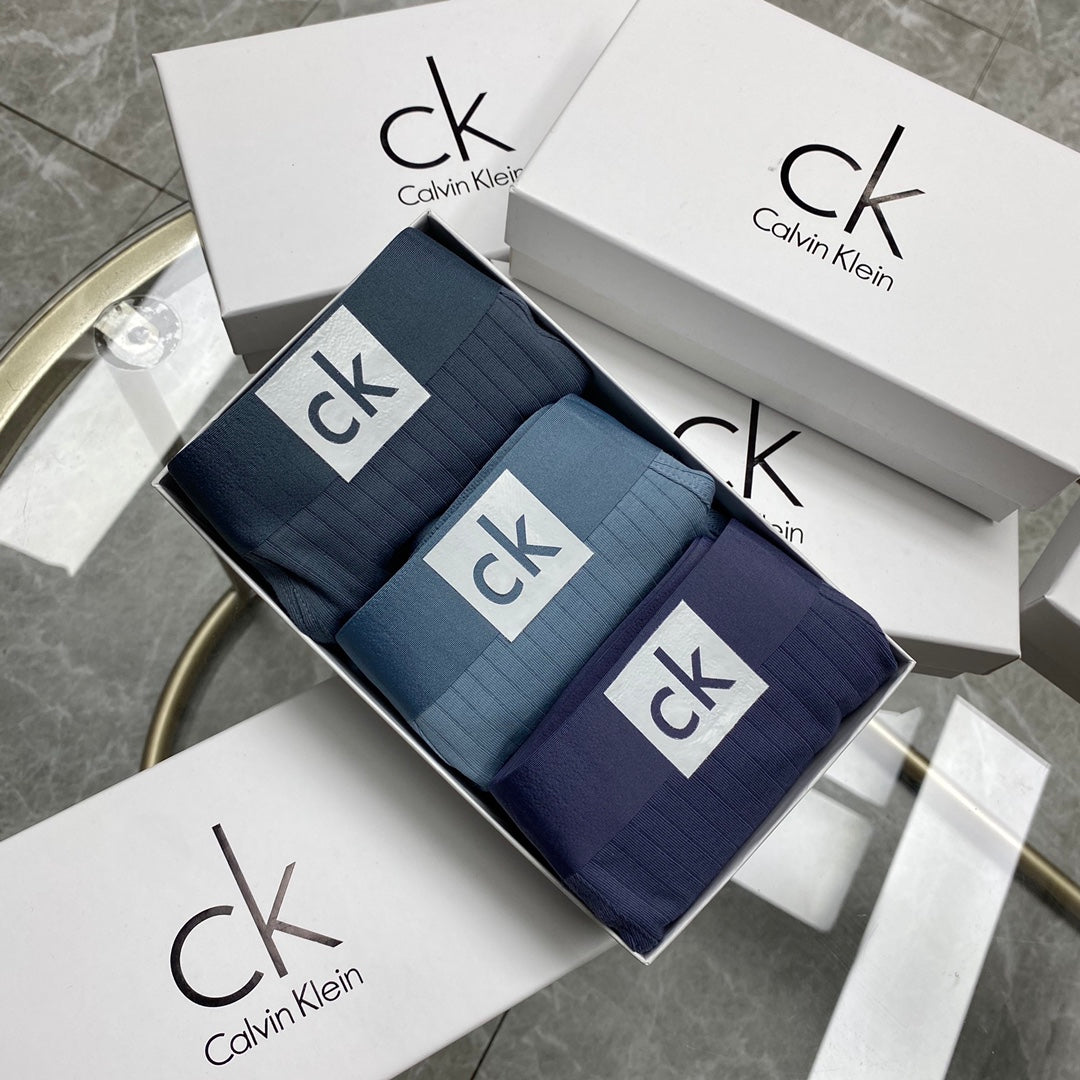 Men's Premium Cotton Boxer Briefs (3-Pack)-11