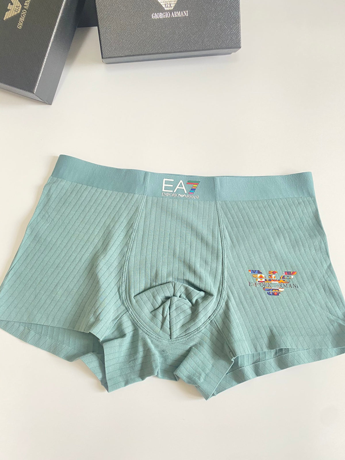 Men's Premium Cotton Boxer Briefs (3-Pack)-12