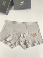 Men's Premium Cotton Boxer Briefs (3-Pack)-12