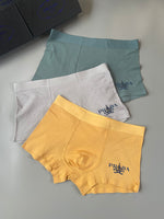 Men's Premium Cotton Boxer Briefs (3-Pack)-14