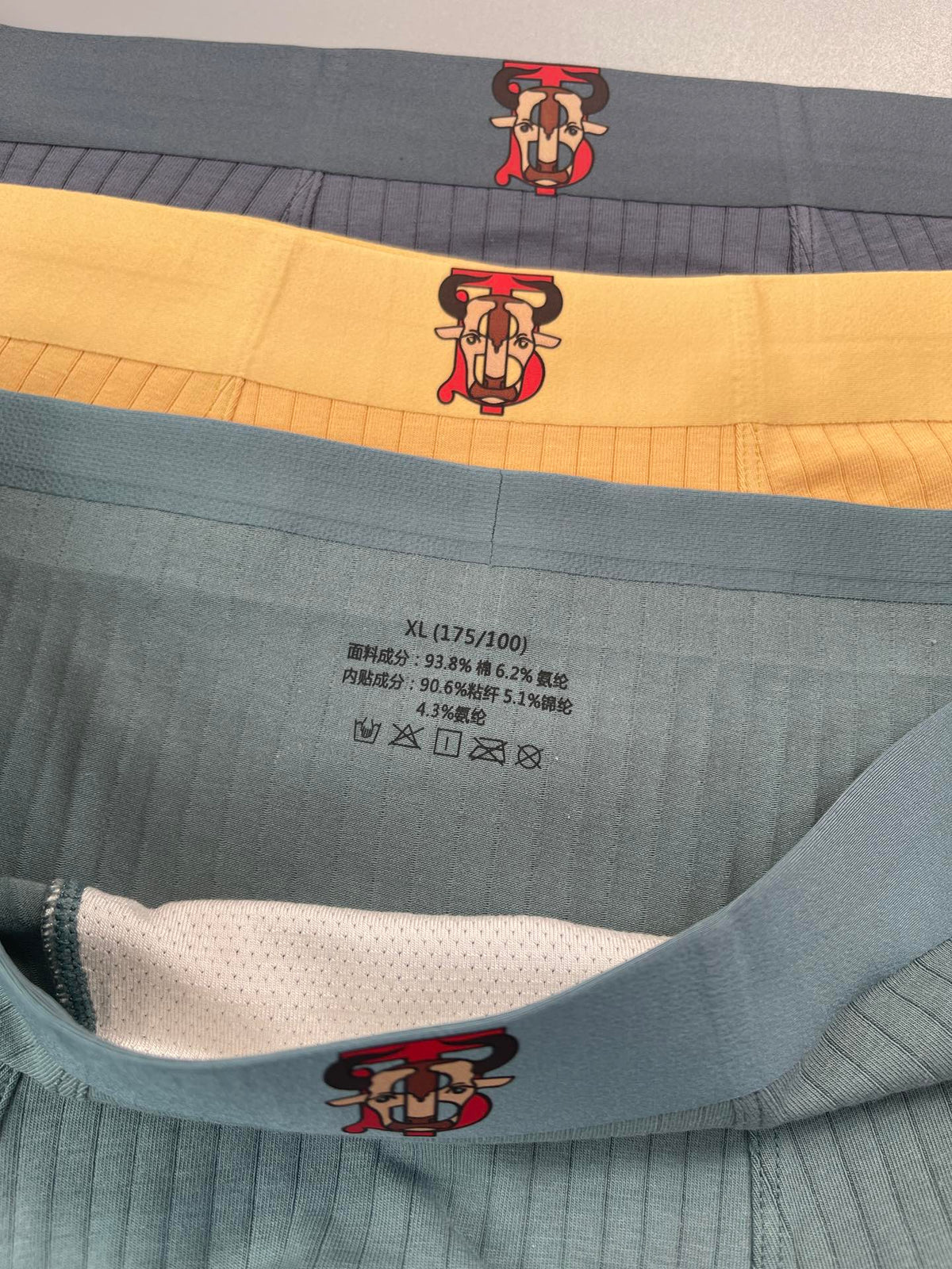 Men's Premium Cotton Boxer Briefs (3-Pack)-15