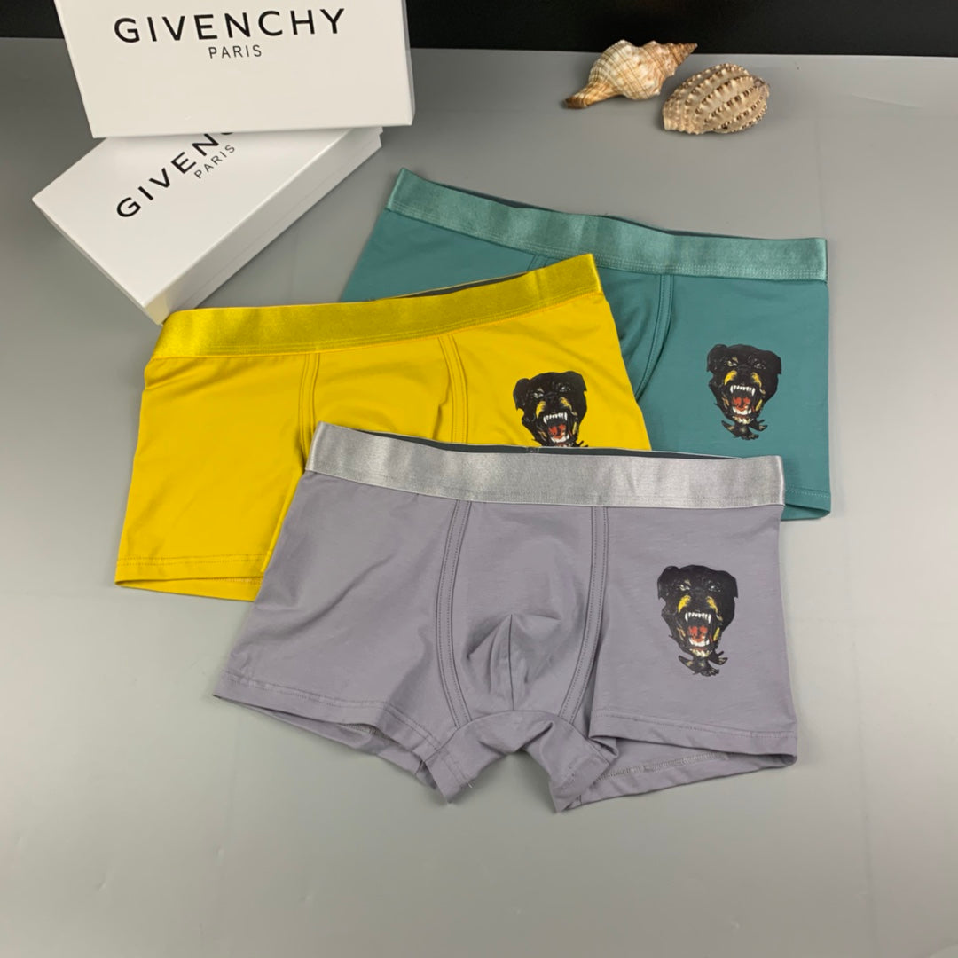 Men's Premium Cotton Boxer Briefs (3-Pack)-18