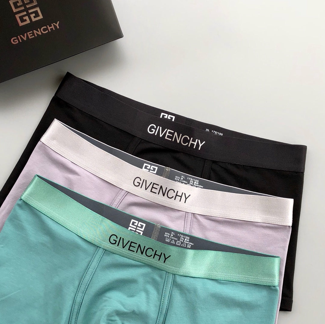 Men's Premium Cotton Boxer Briefs (3-Pack)-19