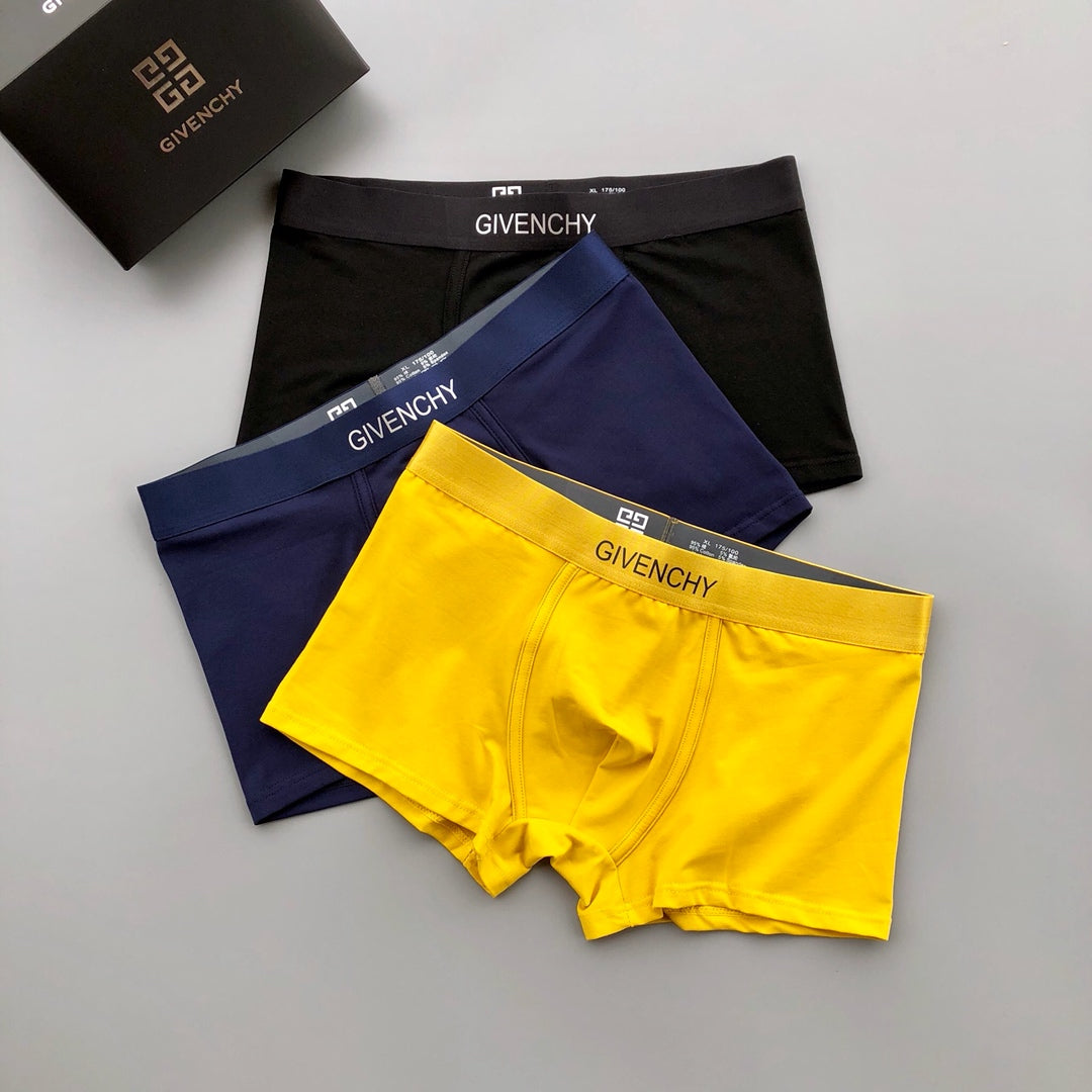 Men's Premium Cotton Boxer Briefs (3-Pack)-20