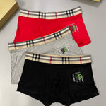 Men's Premium Cotton Boxer Briefs (3-Pack)-22