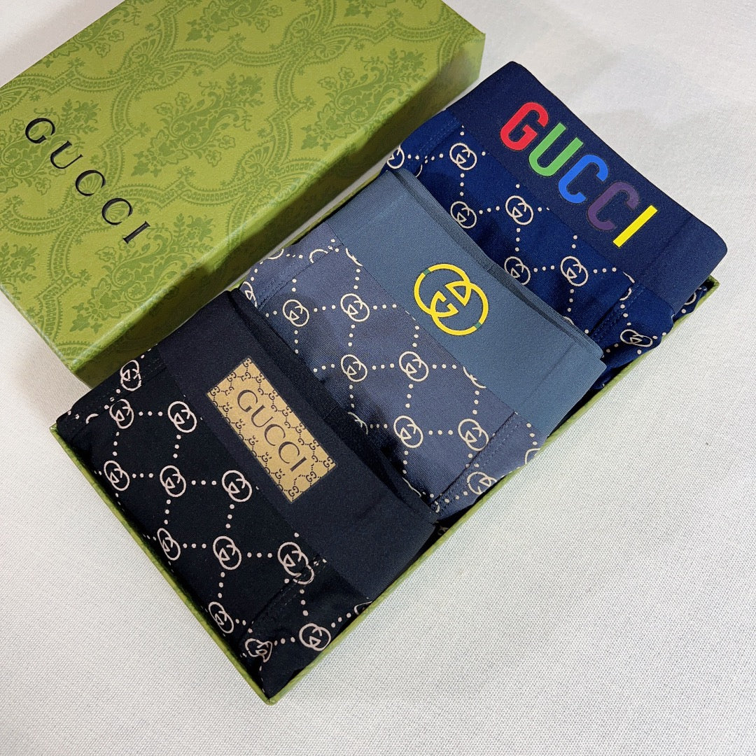 Men's Premium Cotton Boxer Briefs (3-Pack)-27