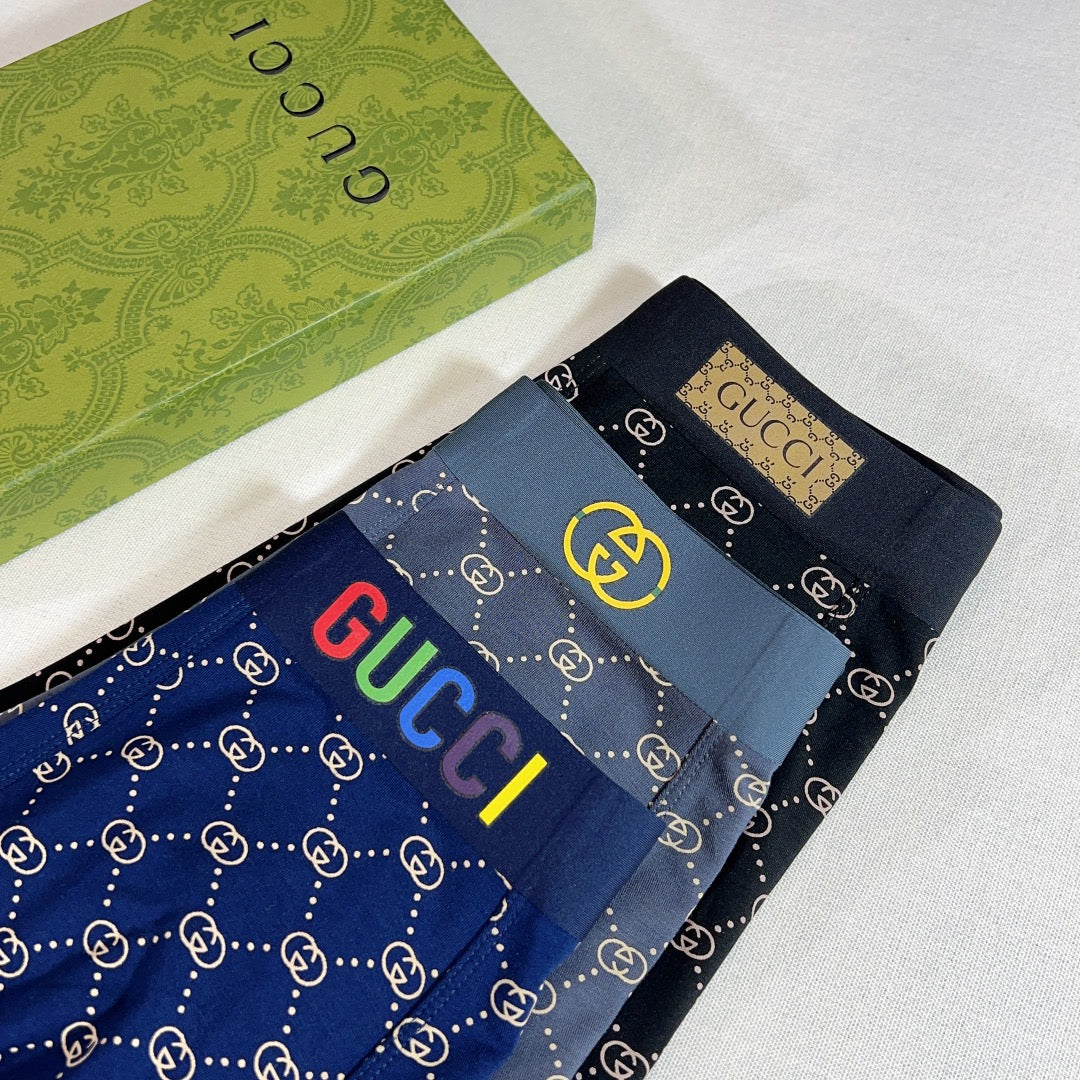 Men's Premium Cotton Boxer Briefs (3-Pack)-27