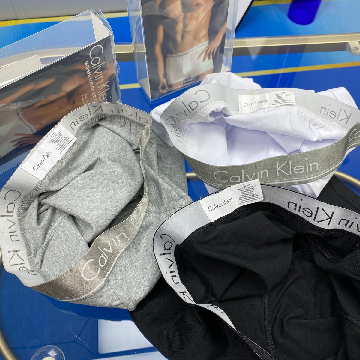 Men's Premium Cotton Boxer Briefs (3-Pack)-30