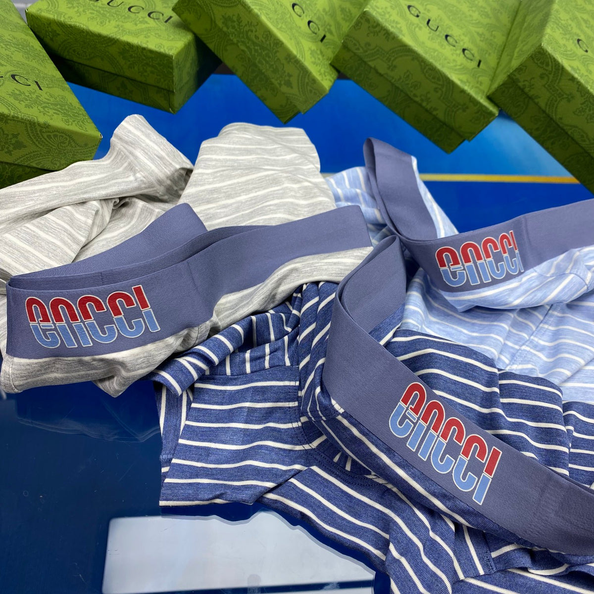 Men's Premium Cotton Boxer Briefs (3-Pack)-32