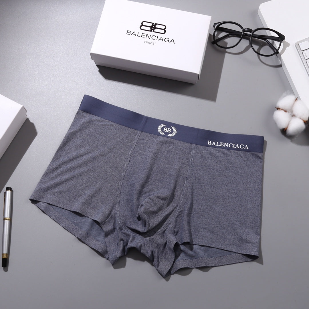 Men's Premium Cotton Boxer Briefs (3-Pack)-40