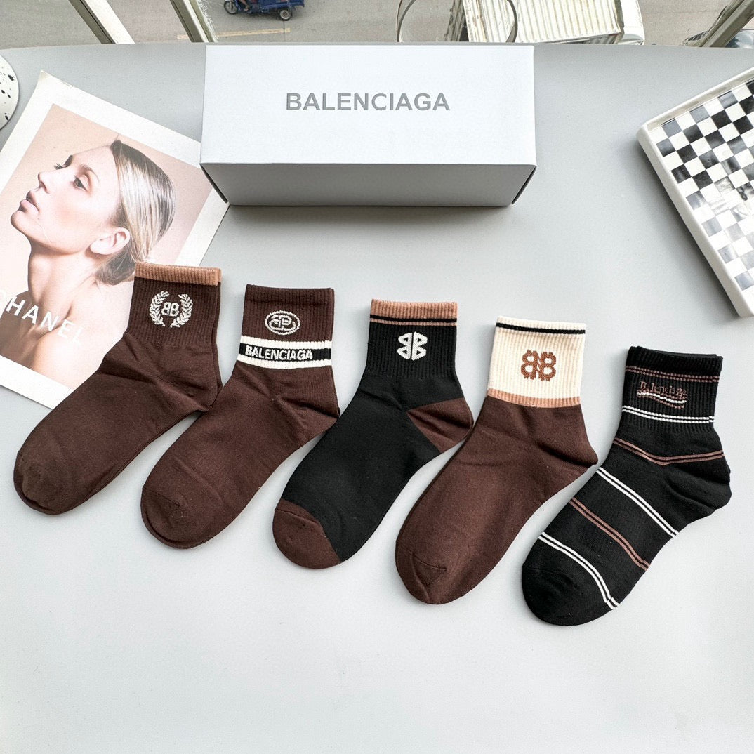 5-Pair Comfort Socks Set (1 BOX)-4