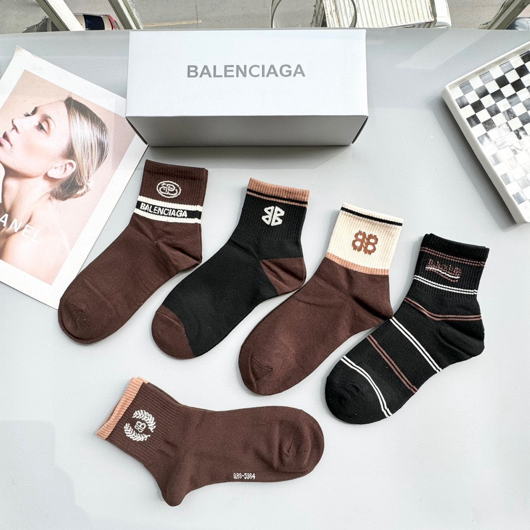 5-Pair Comfort Socks Set (1 BOX)-4