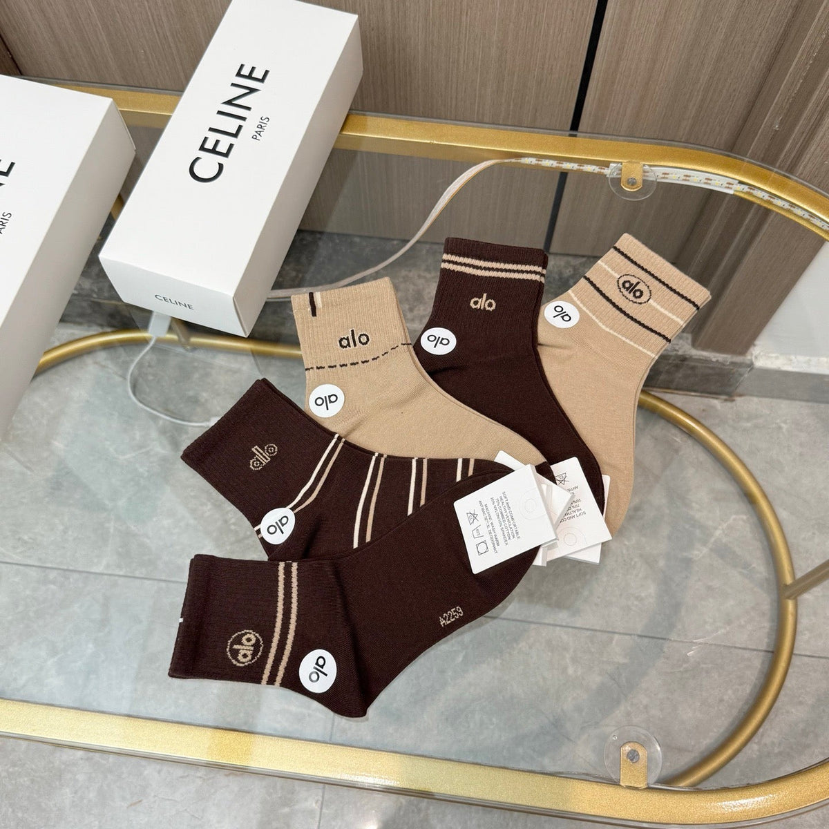 5-Pair Comfort Socks Set (1 BOX)-39