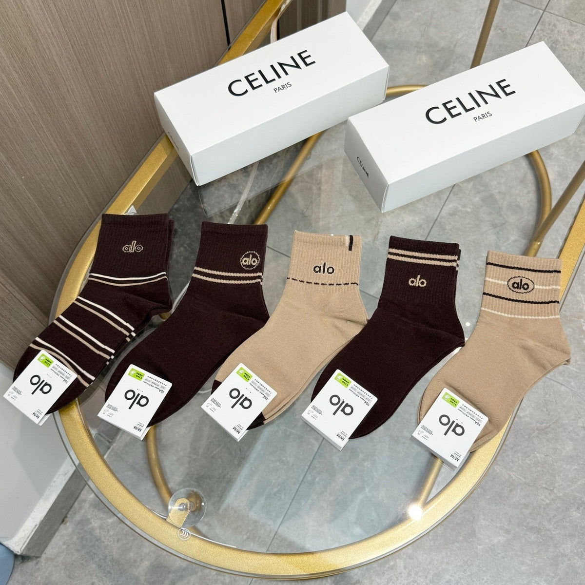 5-Pair Comfort Socks Set (1 BOX)-39