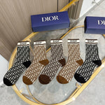 5-Pair Comfort Socks Set (1 BOX)-41
