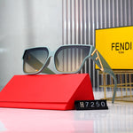 Large-frame Clubmaster Sunglasses