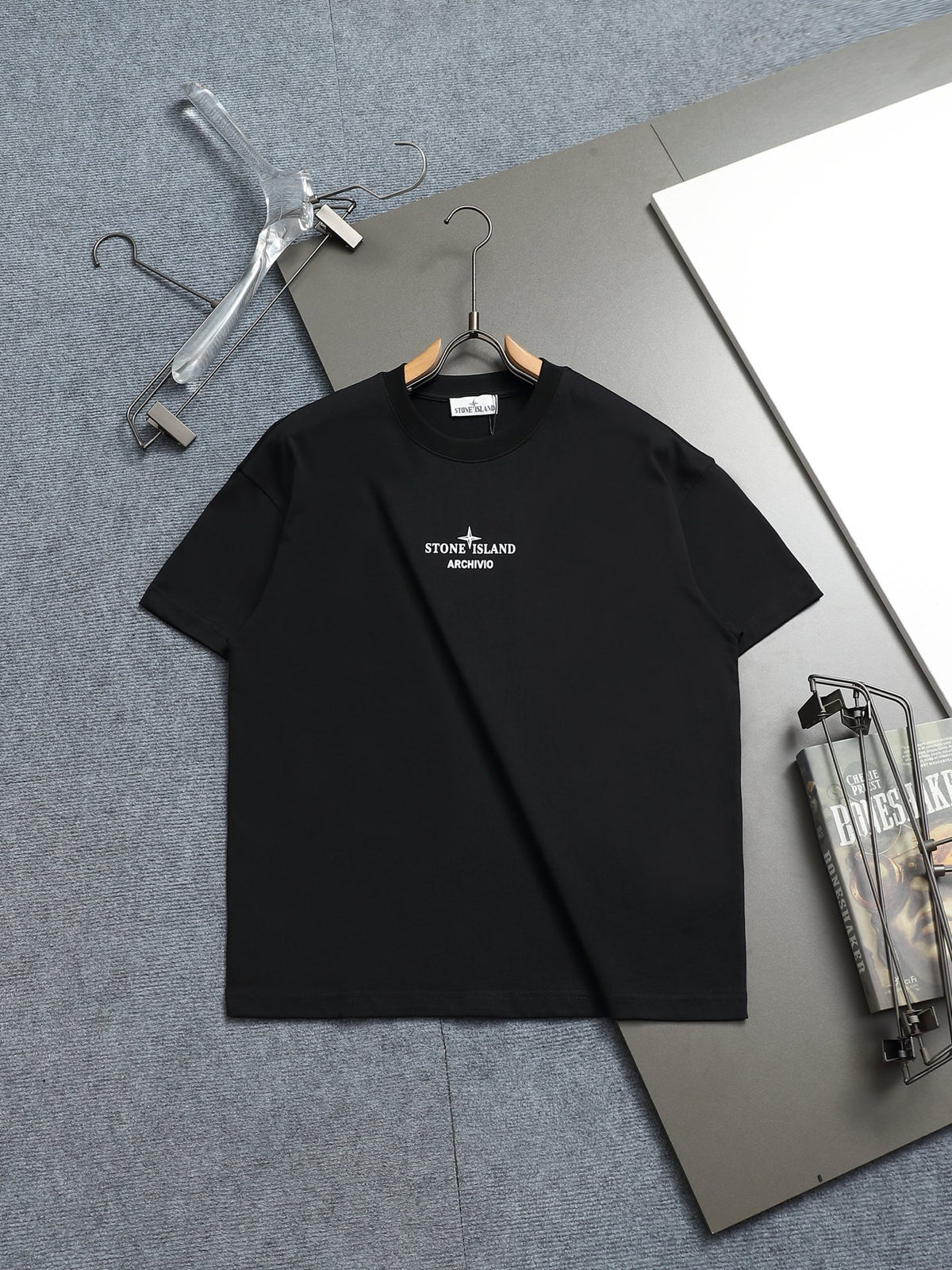 Alphabet Graffiti Splash Ink T shirt-2001