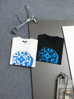 Alphabet Graffiti Splash Ink T shirt-2002