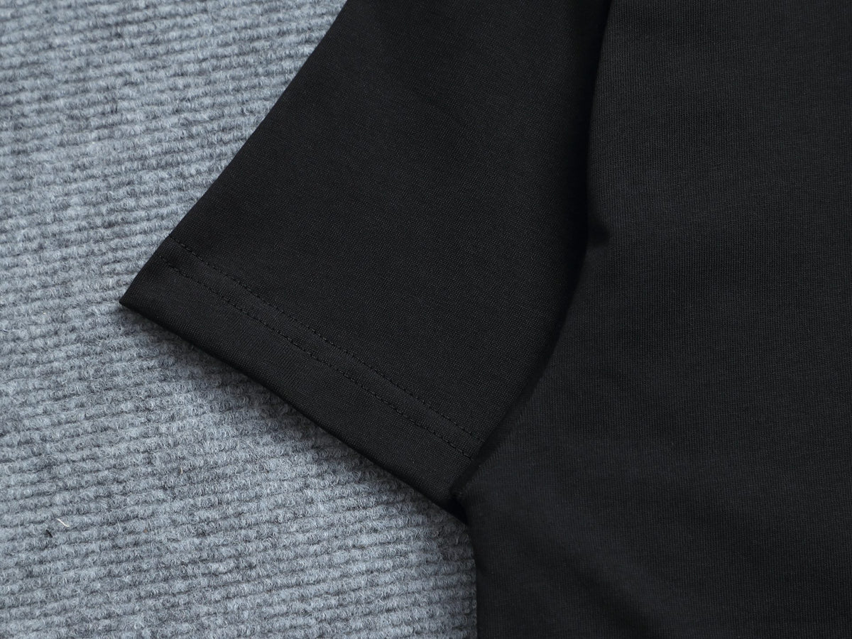 Alphabet Graffiti Splash Ink T shirt-2006