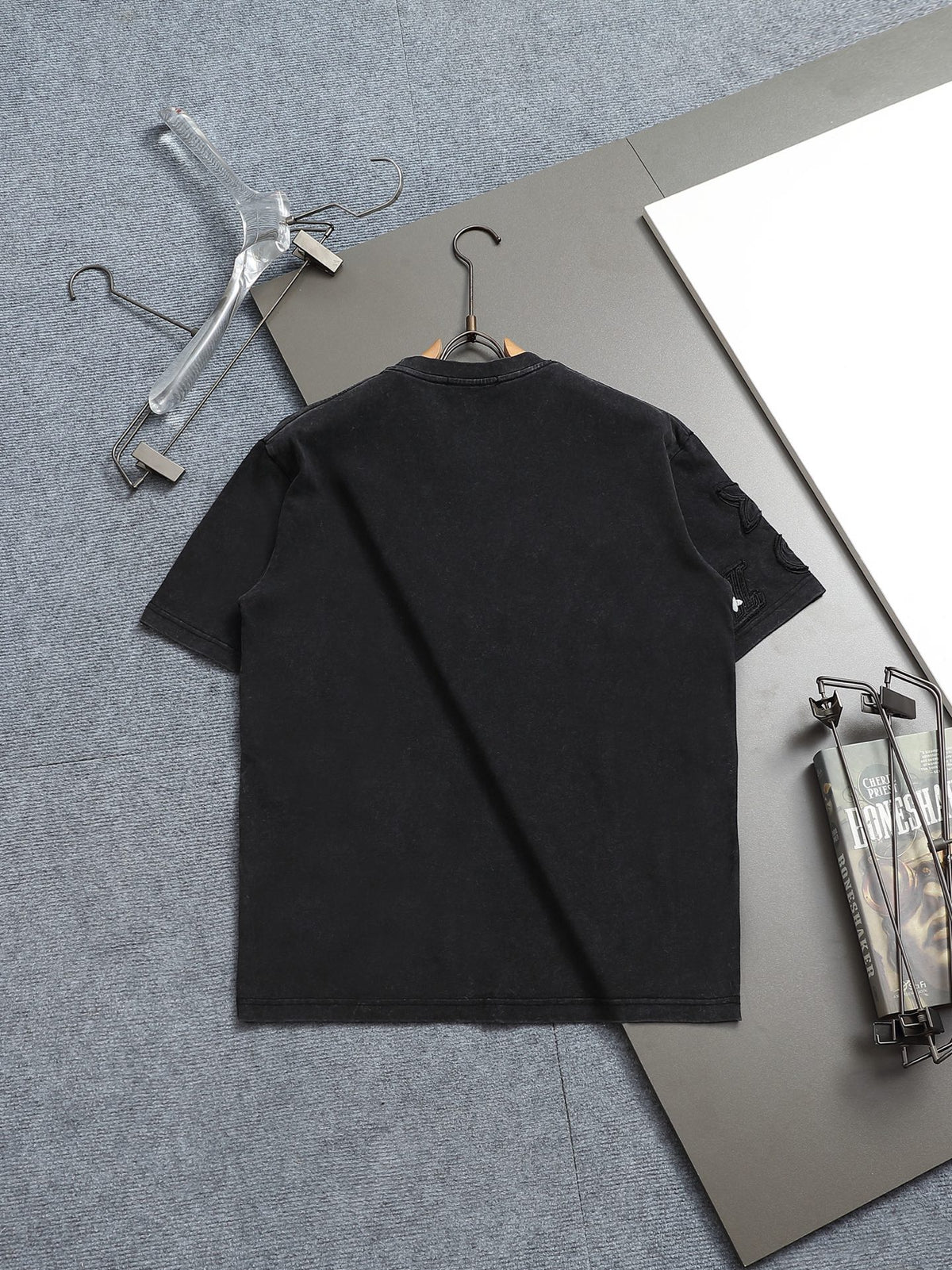 Alphabet Graffiti Splash Ink T shirt-2017