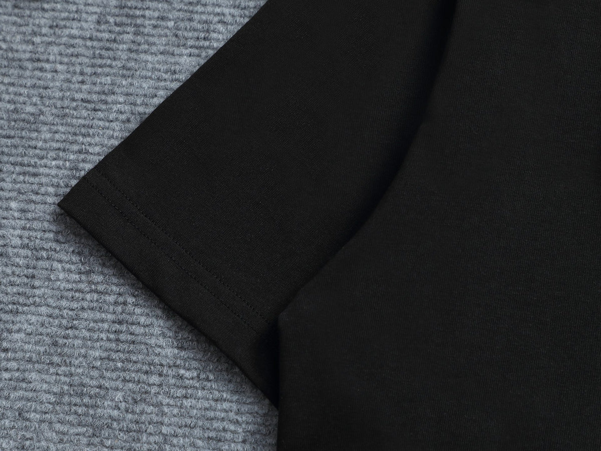 Alphabet Graffiti Splash Ink T shirt-2024